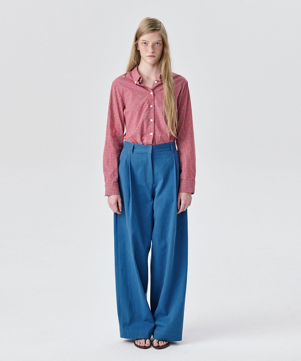 분더캄머(WNDERKAMMER) 25 Regular Fit Shirt_Red(25 레귤러 핏 셔츠_레드)