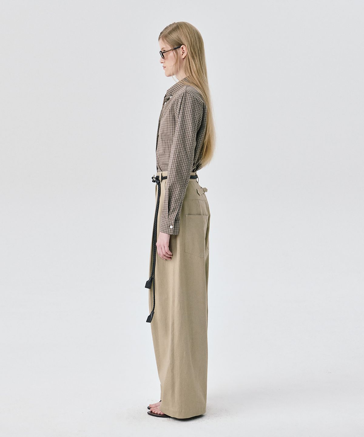 분더캄머(WNDERKAMMER) 25 Regular Fit Shirt_Brown(25 레귤러핏 셔츠_브라운)