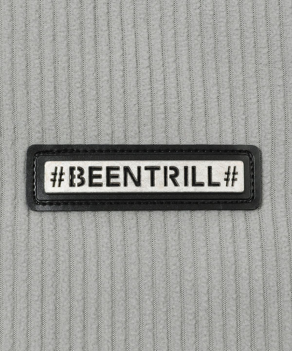 빈트릴(BEENTRILL) 코듀로이 플리스 스탠드 카라 집업(웜 그레이)