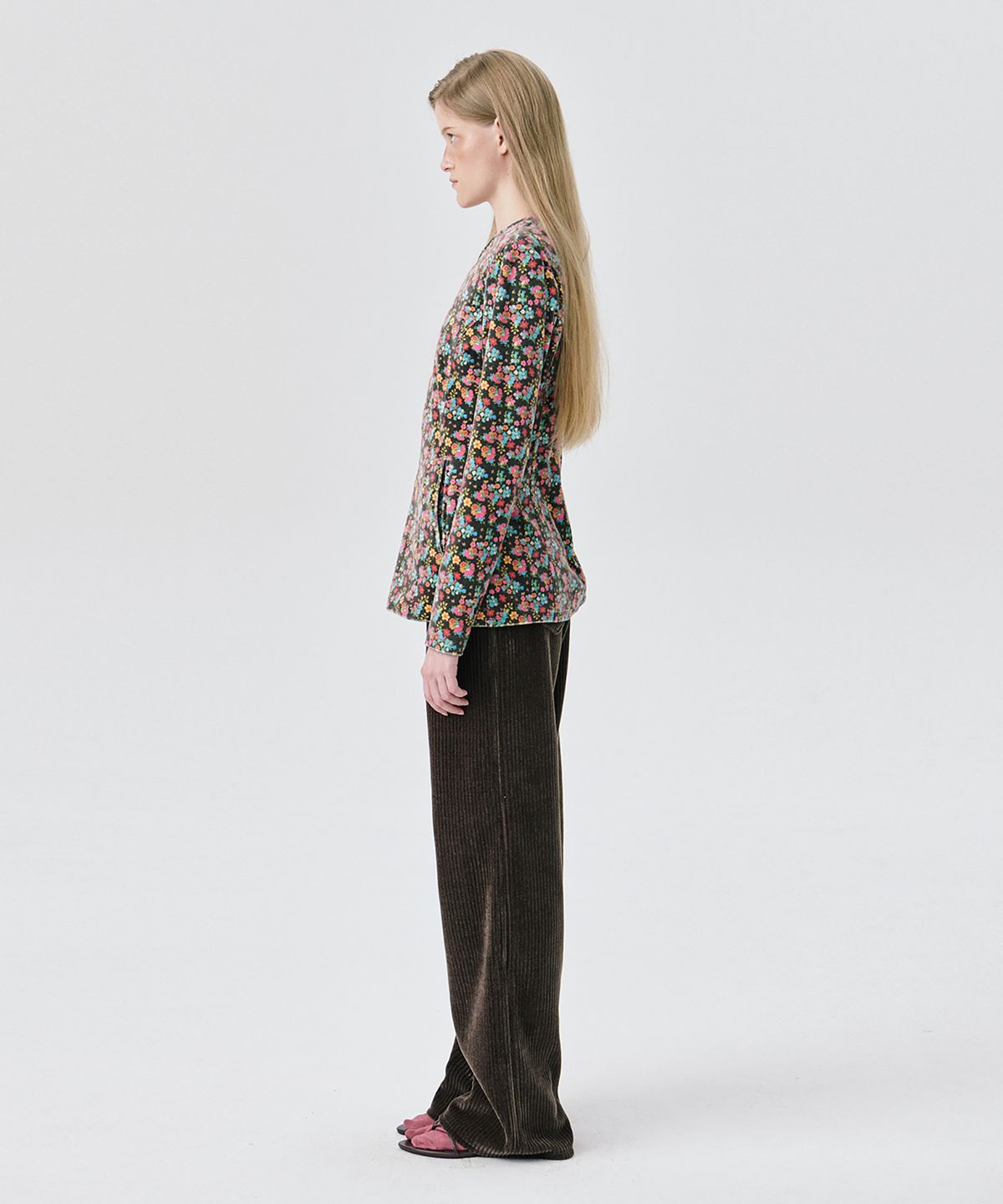분더캄머(WNDERKAMMER) Round Poket Top_Pattern(라운드 포켓 탑_패턴)
