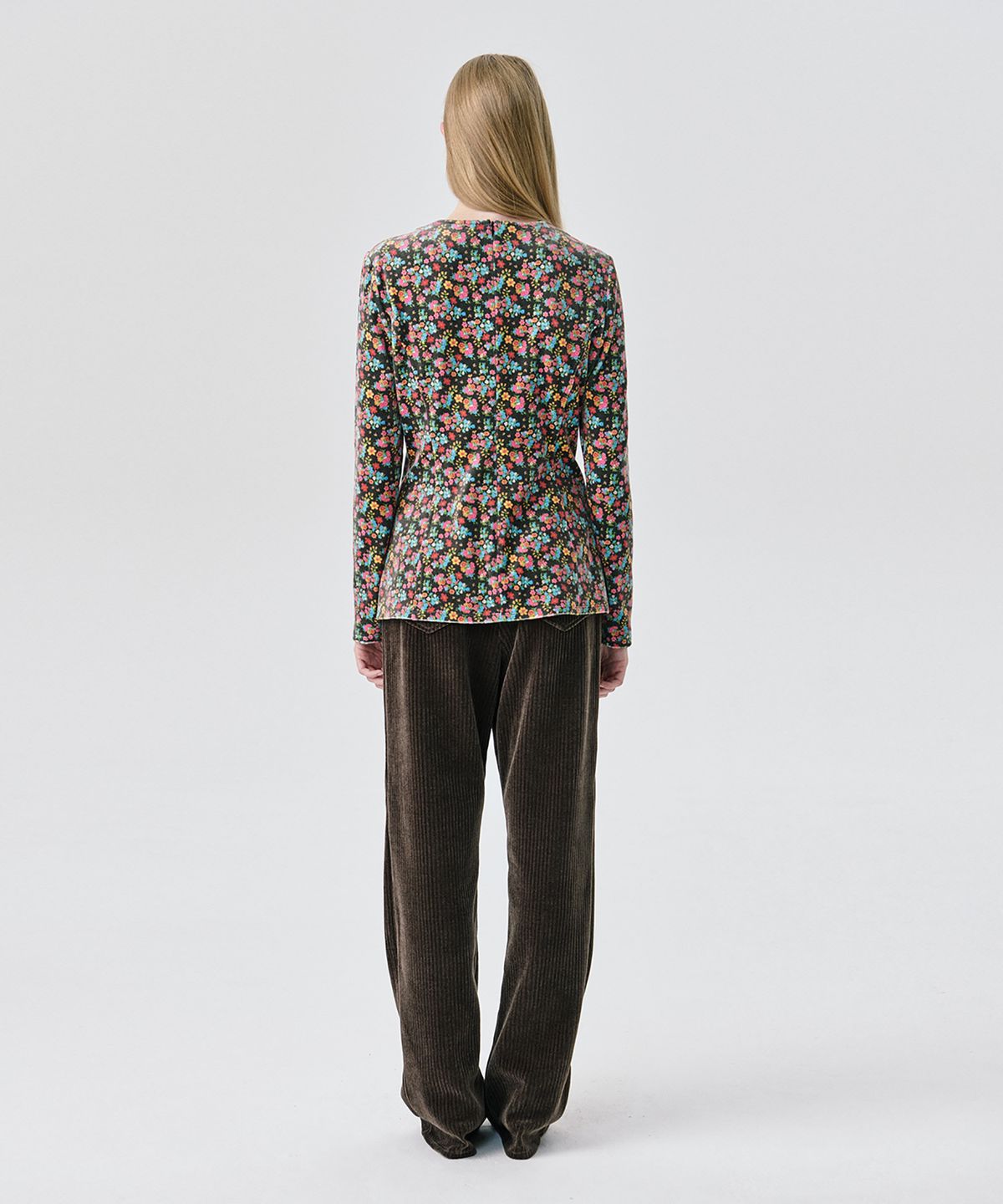 분더캄머(WNDERKAMMER) Round Poket Top_Pattern(라운드 포켓 탑_패턴)