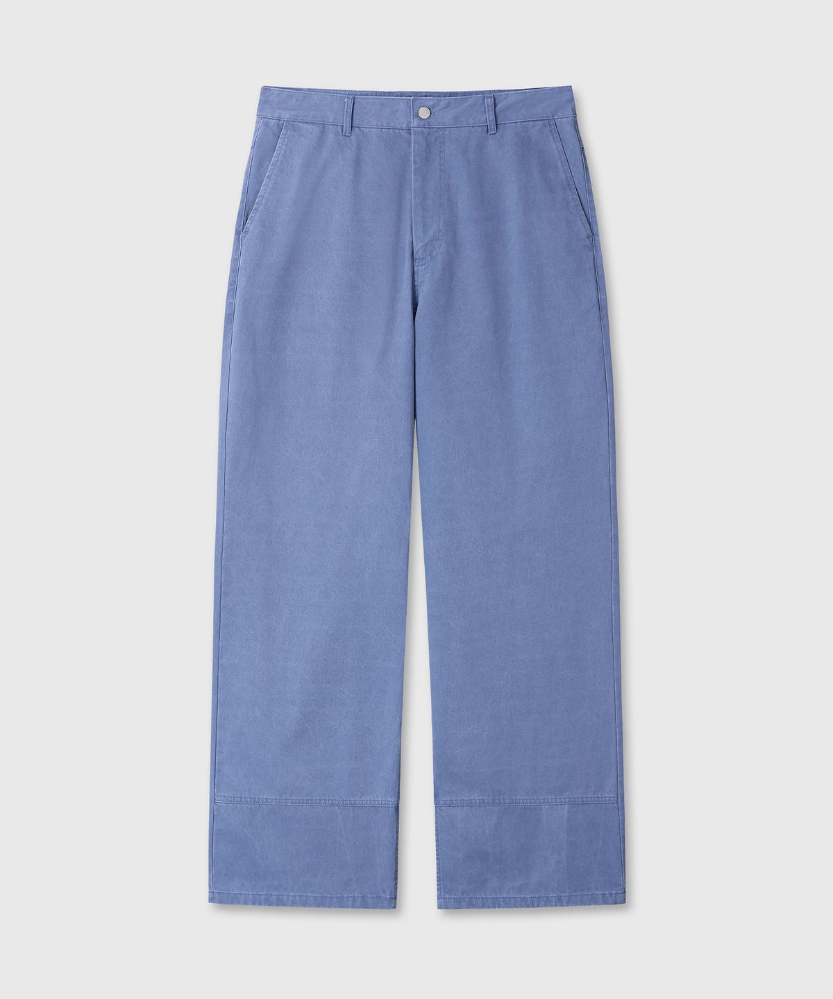 다이브인(DIVEIN) WASHED LOOSED WIDE COTTON PANTS (BLUE)