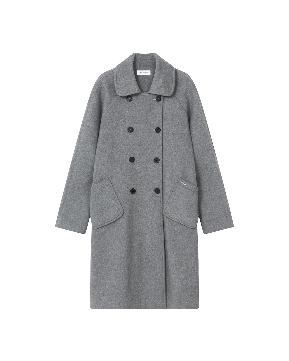 미세키서울(MISEKI SEOUL) Double button long coat GREY