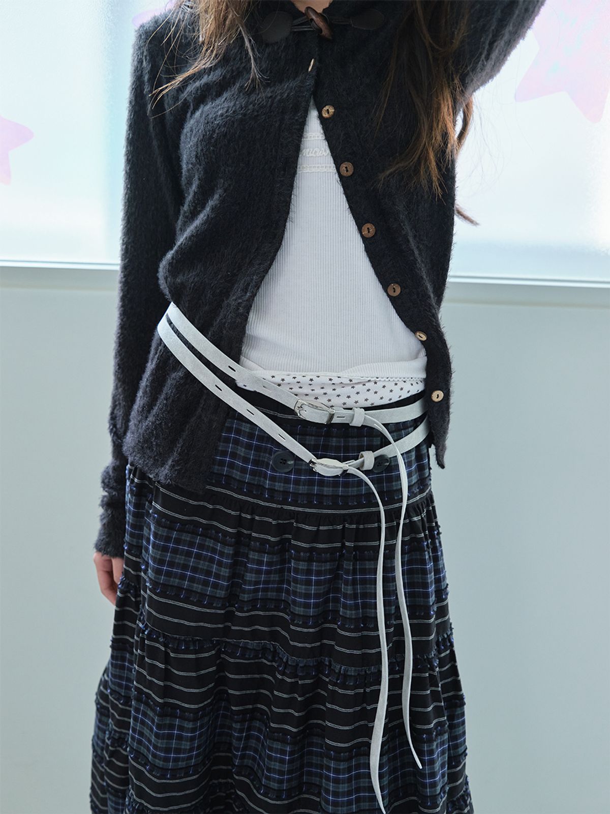 무음(MUWM) 토글 후드 가디건 Toggle Hooded Cardigan (Black)