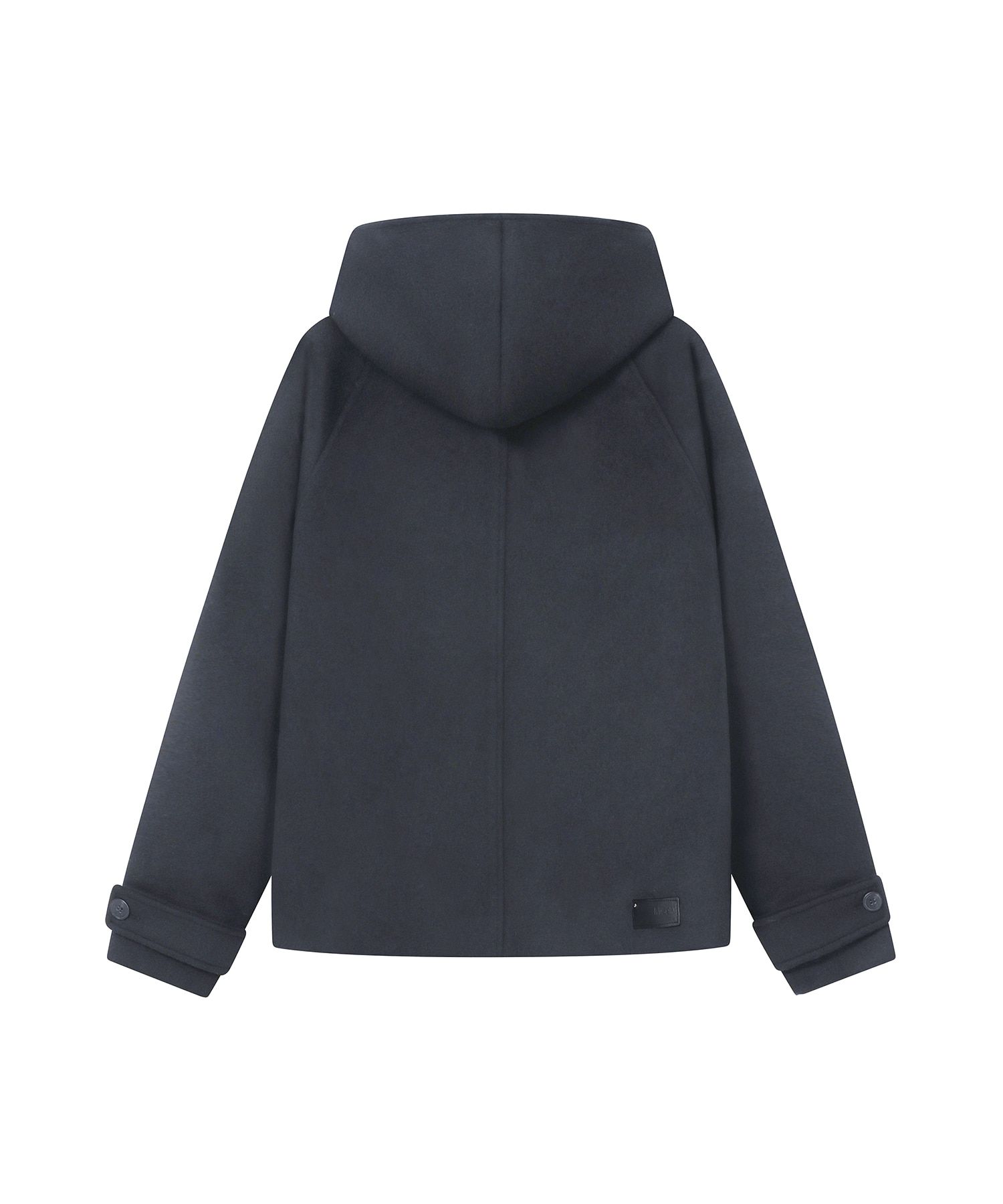 미세키서울(MISEKI SEOUL) Hoodie double button coat CHARCOAL