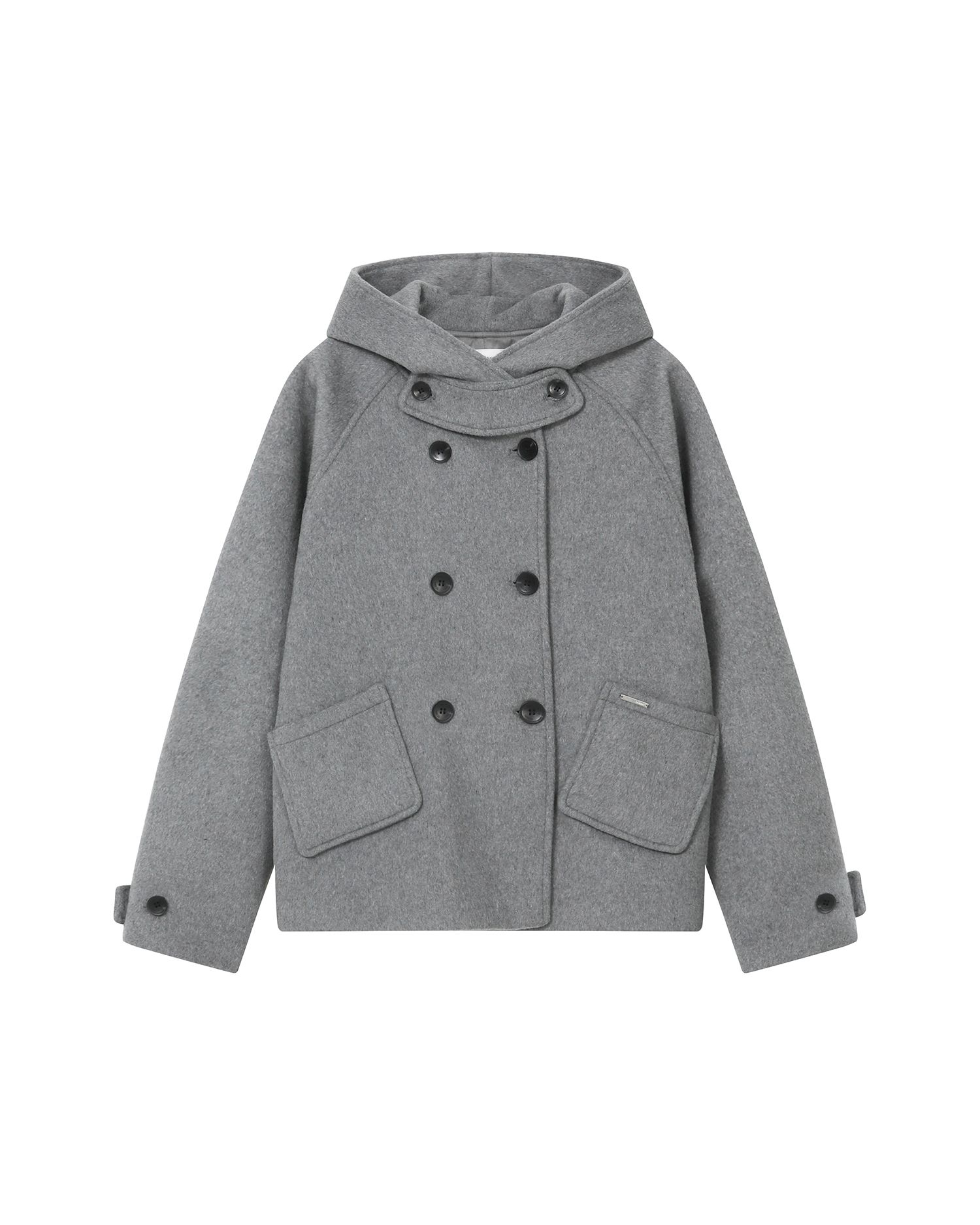 ジャケット・アウター misekiseoul Hoodie long duffle Coat GREY MUSINSA | MISEKI SEOUL Hoodie long duffle Coat CHARCOAL