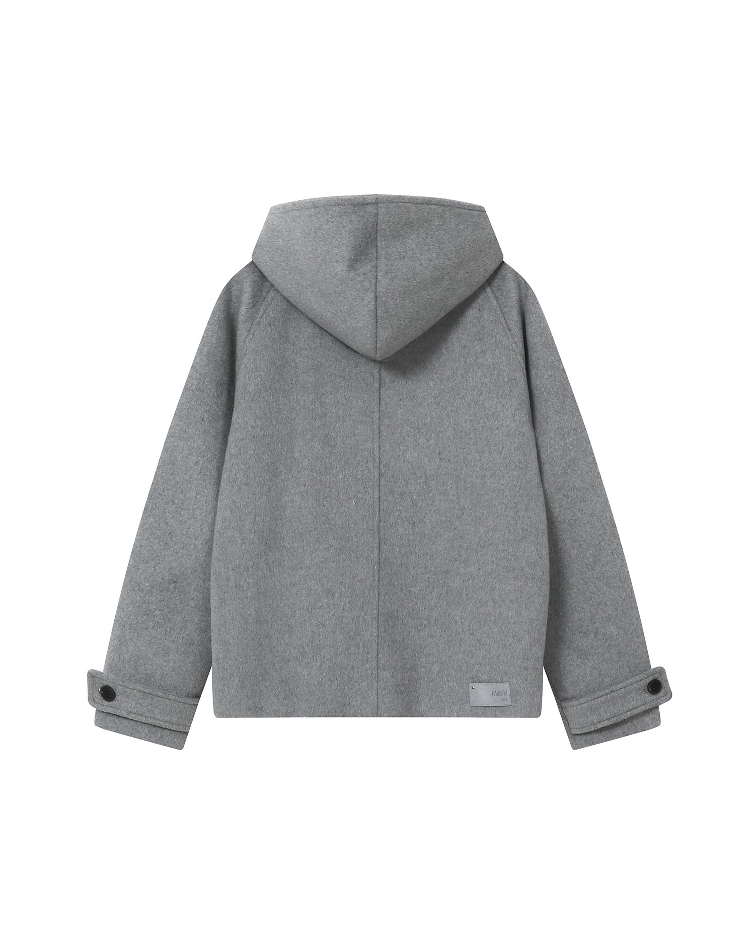 ジャケット・アウター Miseki SEOUL HOODIE DOUBLE BUTTON COAT MUSINSA | MISEKI SEOUL Hoodie double button coat GREY