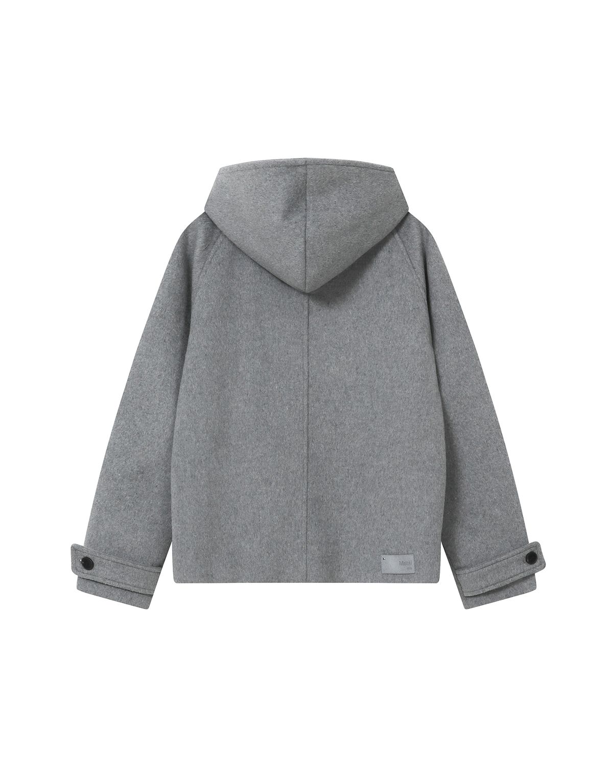 미세키서울(MISEKI SEOUL) Hoodie double button coat GREY