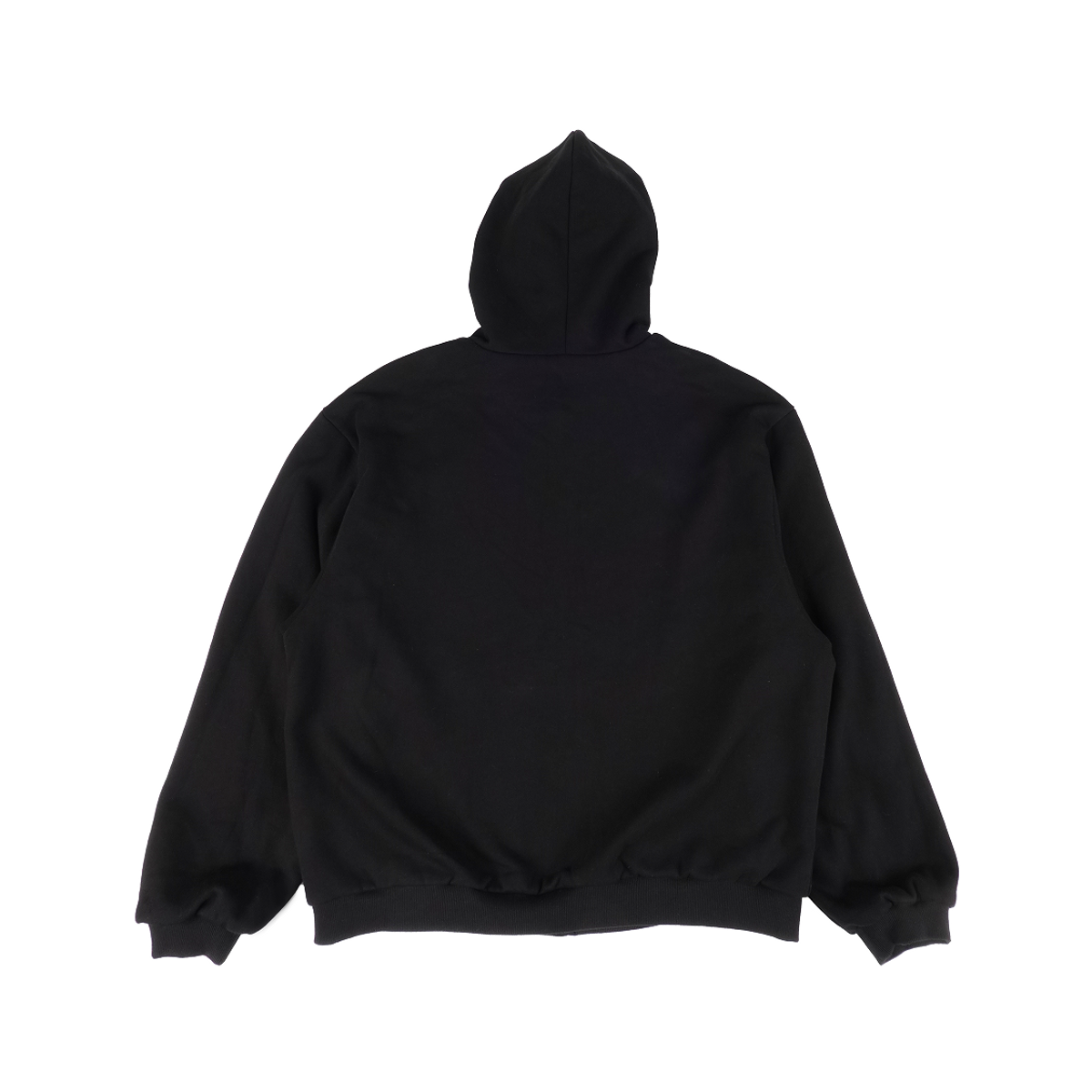 이알티알(ERTR) Reversible Check Hoodie Zip-Up Black
