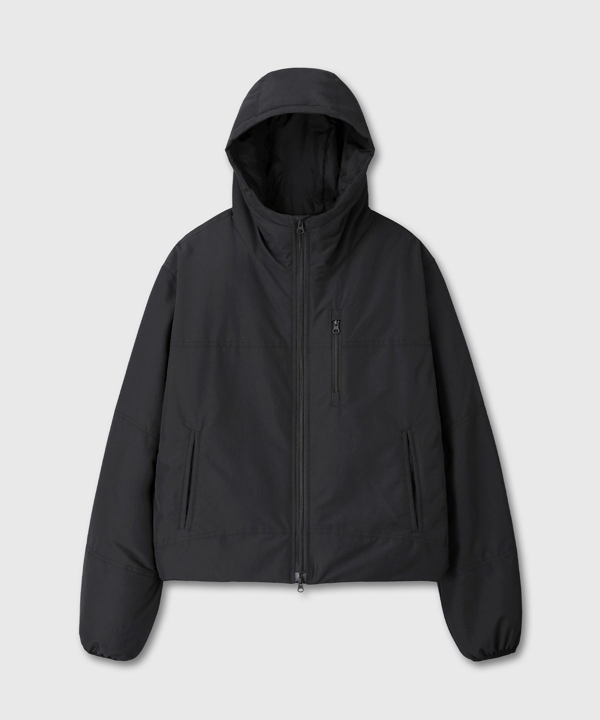 다이브인(DIVEIN) LOOSED LIGHT PADDED JACKET (BLACK)