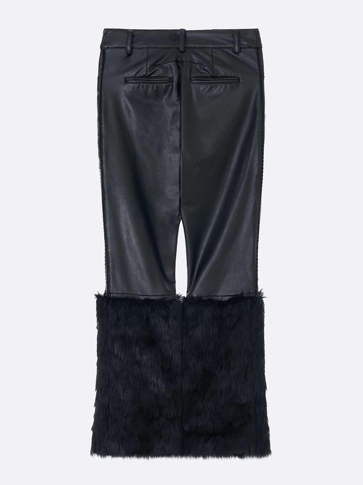 리게(RIGHE) LEATHER FUR PANTS