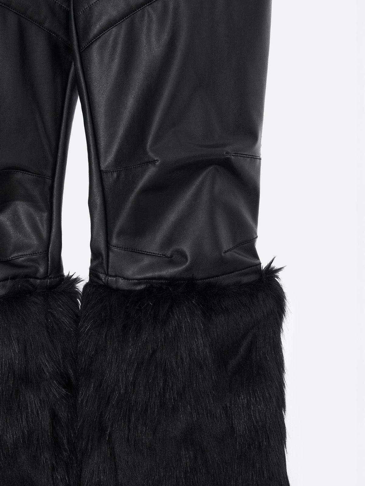 리게(RIGHE) LEATHER FUR PANTS