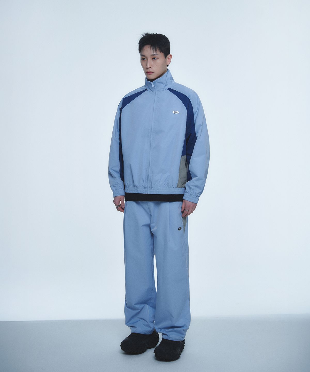 현피트(HYUNFIT) NLB SPORTY TRACK JACKET-[BLUE]
