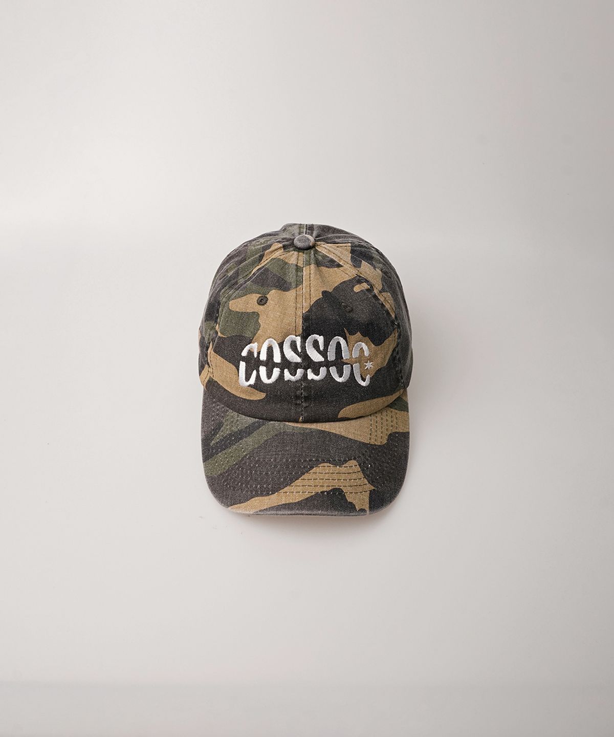 코소(COSO) 텍스트 로고 볼캡 (카모 2번)