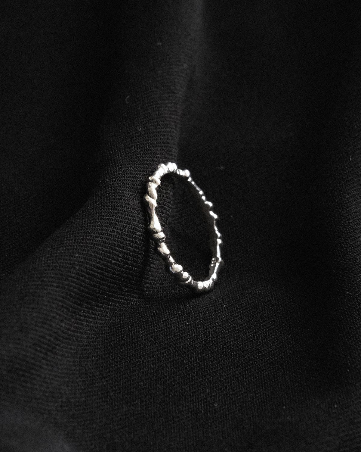 어나더레이어(ANOTHERLAYER) Shimmer Wave Ring (silver925)