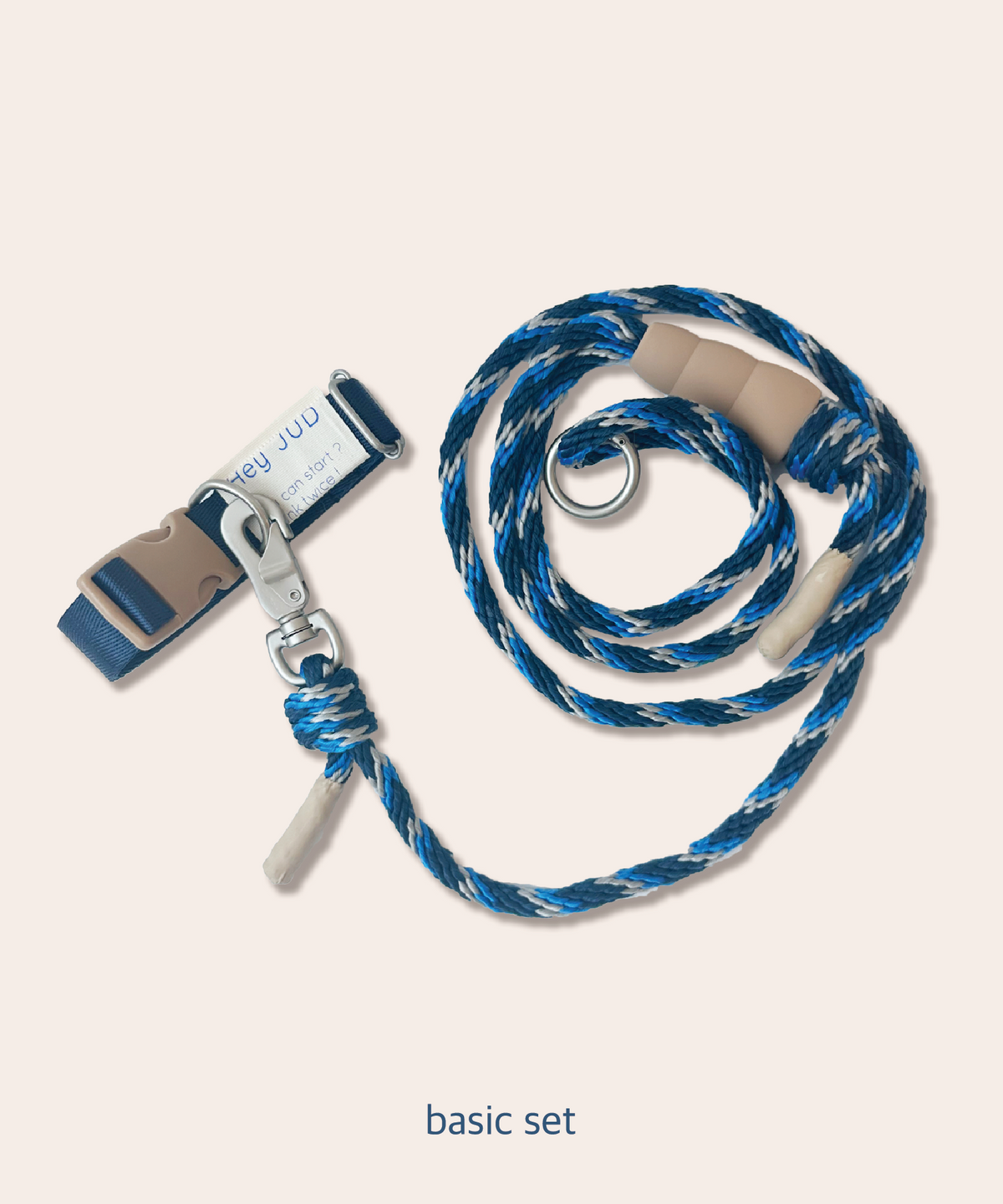헤이쥬드(HEYJUD) JUD Single Leash Set  쥬드 싱글 리드줄 세트 _ 리드줄 2타입 (Radu Navy)