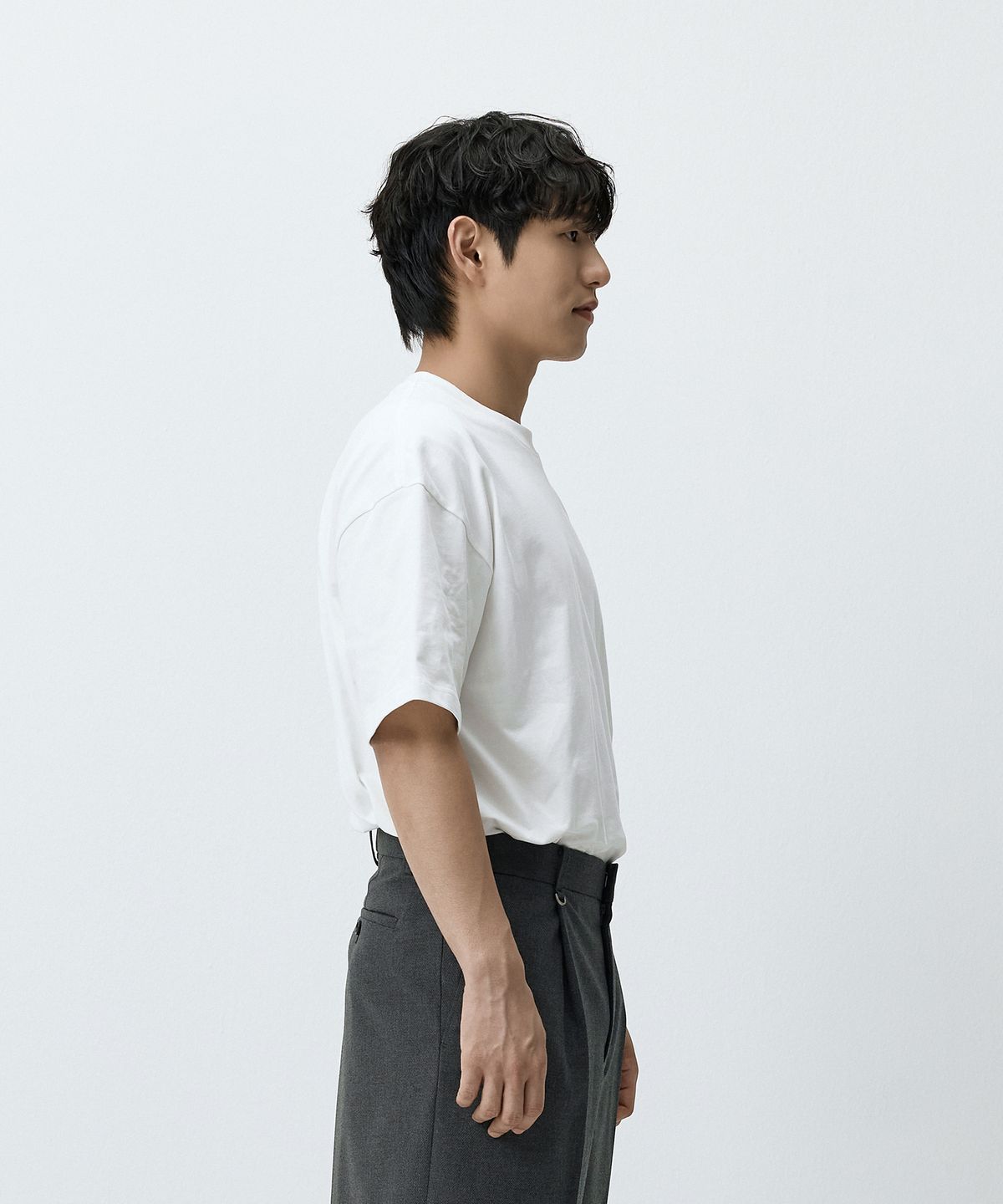 매드마르스(MADMARS) 베이직 에센셜 티셔츠 화이트 MMFFMTS-153WT