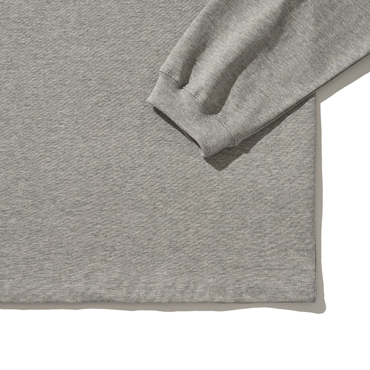 히즈핸더(HISHANDER) ANNAPOLIS L/S TEE MELANGE GREY