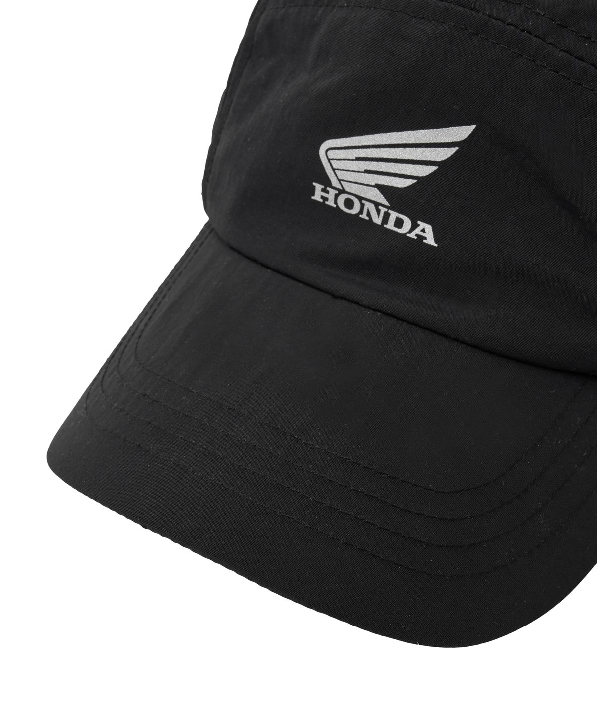 핍스 모터사이클(PHYPS MOTORCYCLE) H-Tech Wing Logo Sun Shade Cap Black