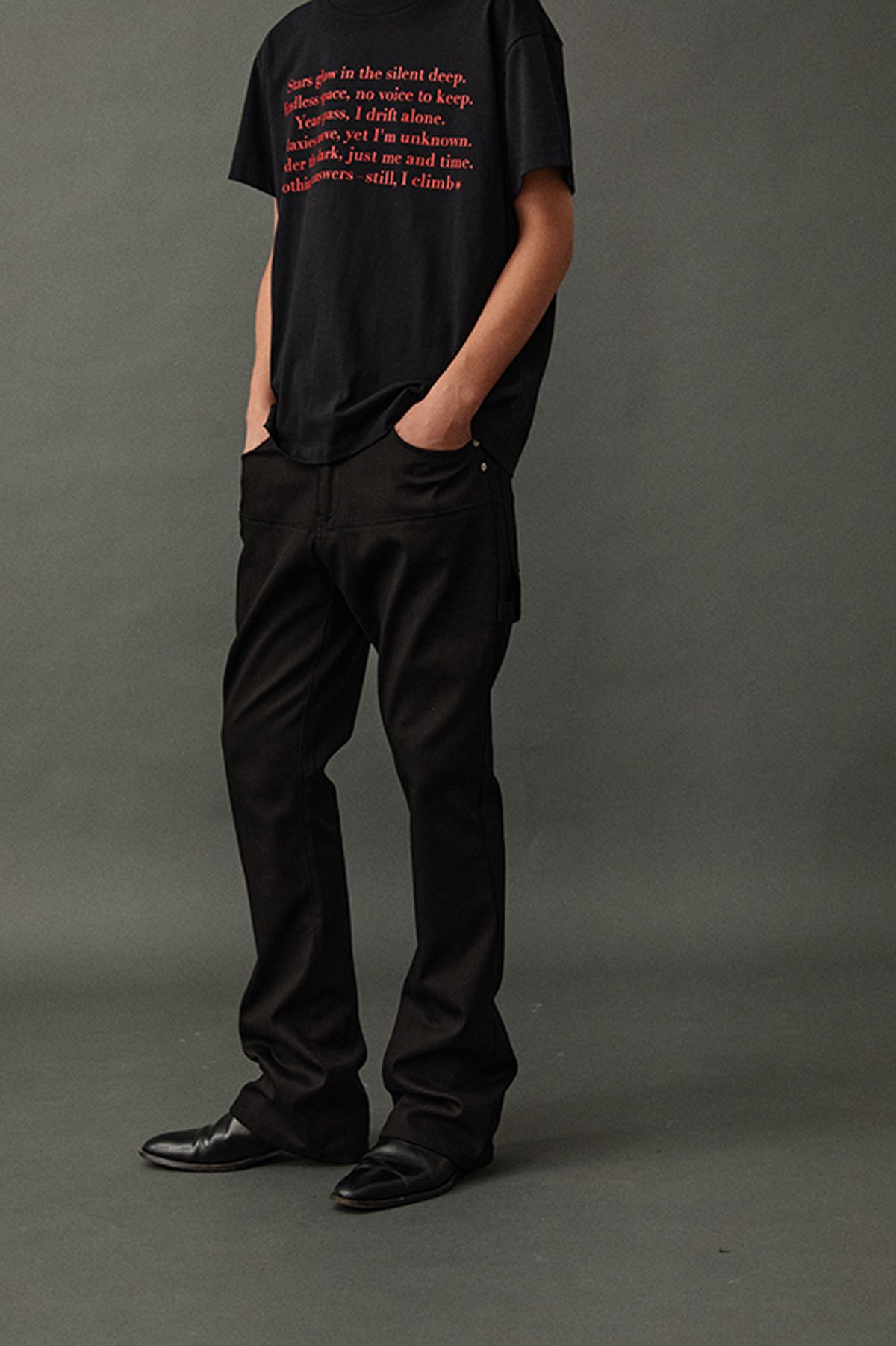 세이건(SEYGUN) BOOTSCUT BLACK DENIM JEAN