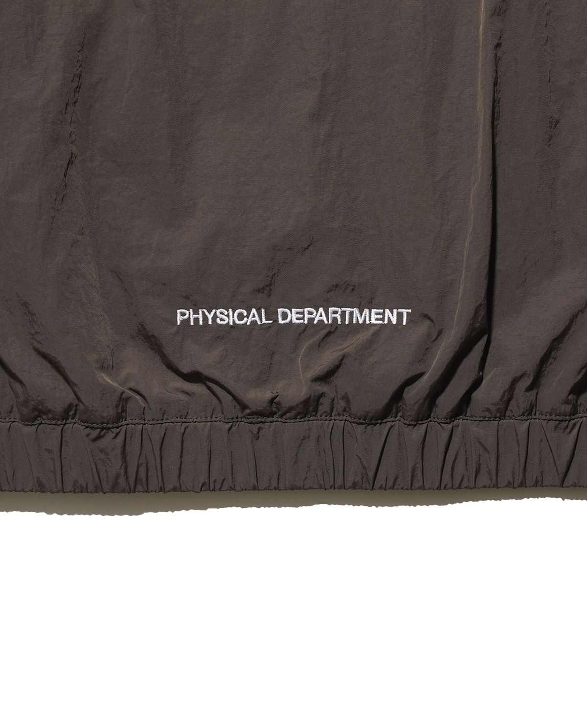 핍스 모터사이클(PHYPS MOTORCYCLE) Basic nylon Pocket Long Sleeve Brown
