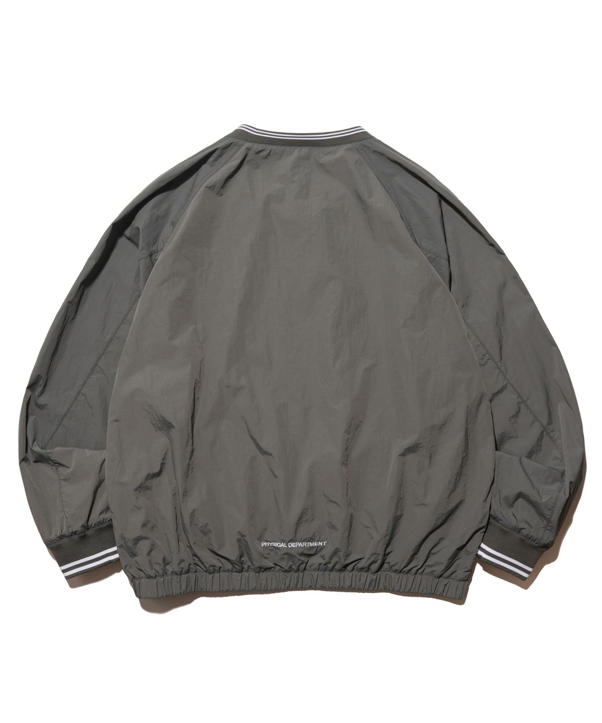핍스 모터사이클(PHYPS MOTORCYCLE) Basic nylon Pocket Long Sleeve Charcoal