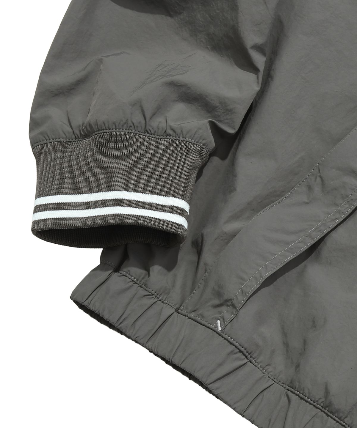 핍스 모터사이클(PHYPS MOTORCYCLE) Basic nylon Pocket Long Sleeve Charcoal