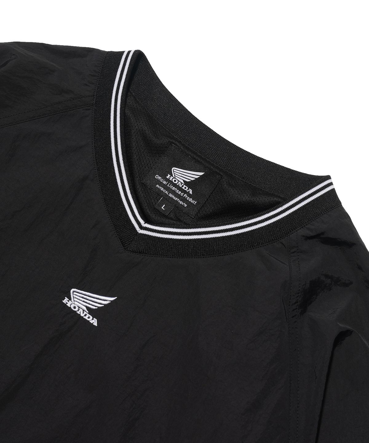핍스 모터사이클(PHYPS MOTORCYCLE) Basic nylon Pocket Long Sleeve Black