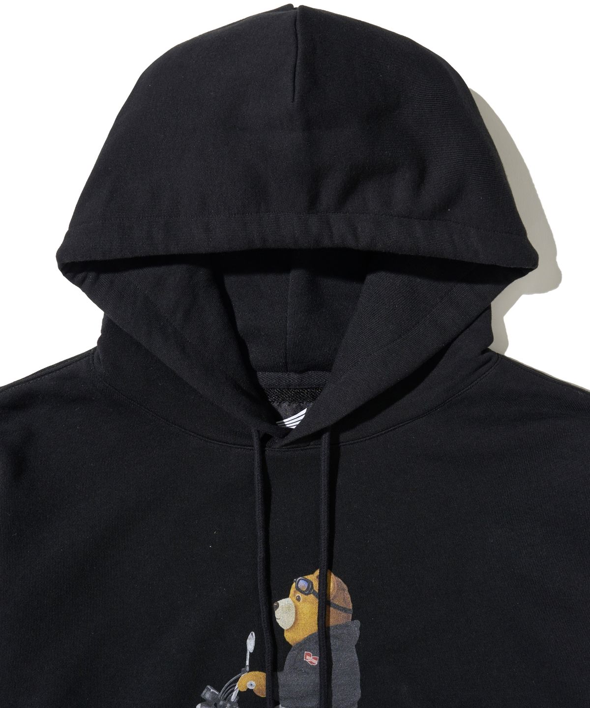 핍스 모터사이클(PHYPS MOTORCYCLE) DAX Bear Hoodie Black