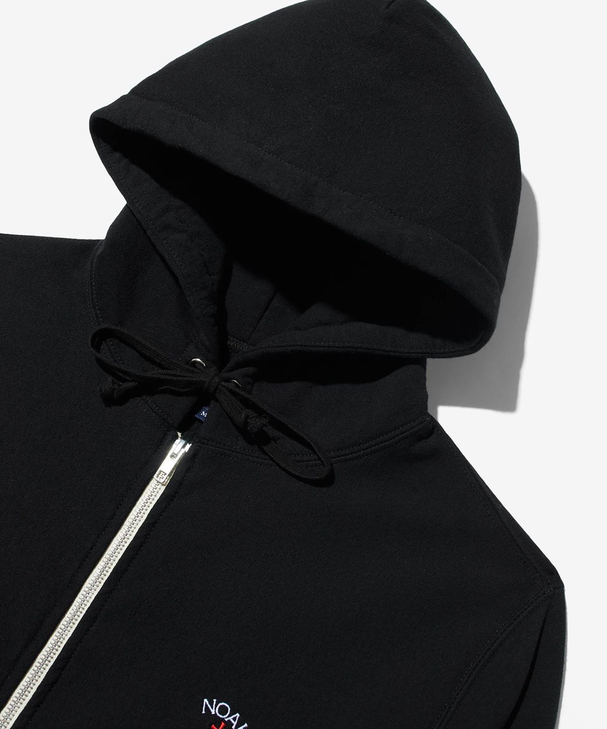노아(NOAH) (U) 클래식 라이트웨이트 집업 후디 블랙 CLASSIC LIGHTWEIGHT ZIP-UP HOODIE BLACK