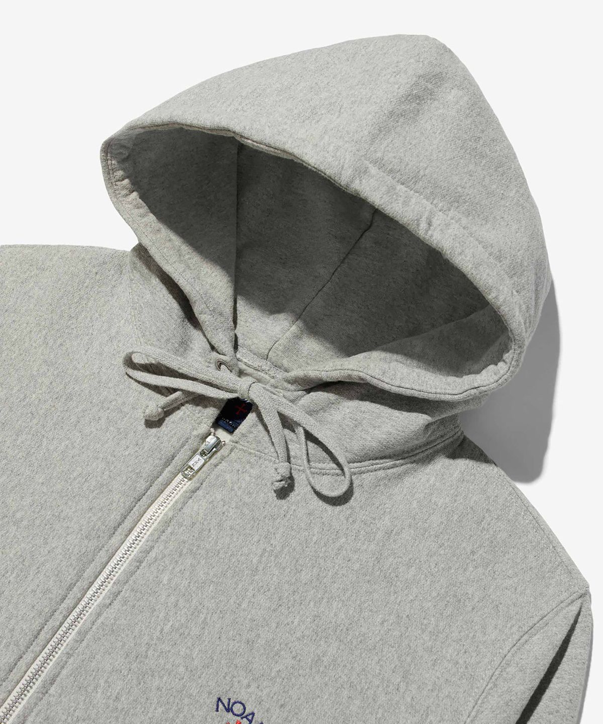 노아(NOAH) (U) 클래식 라이트웨이트 집업 후디 헤더 그레이 CLASSIC LIGHTWEIGHT ZIP-UP HOODIE HEATHER GREY