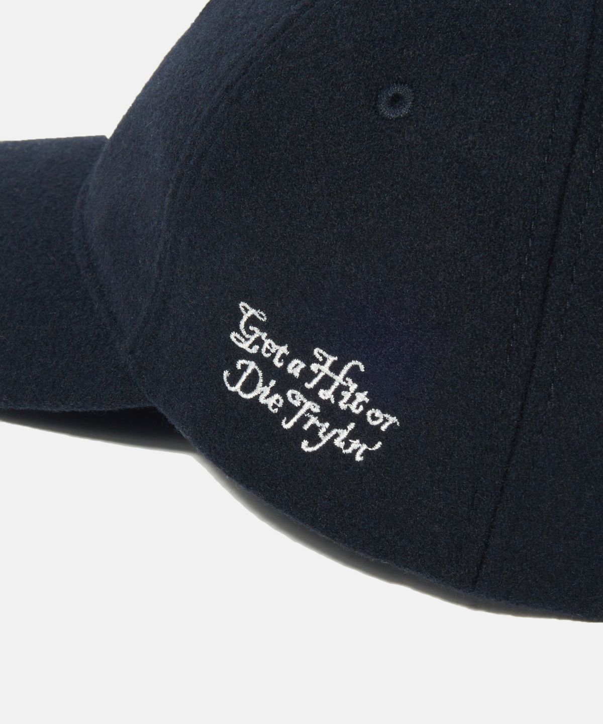 에스피오나지(ESPIONAGE) NY Skeletons Wool Ball Cap Dark Navy