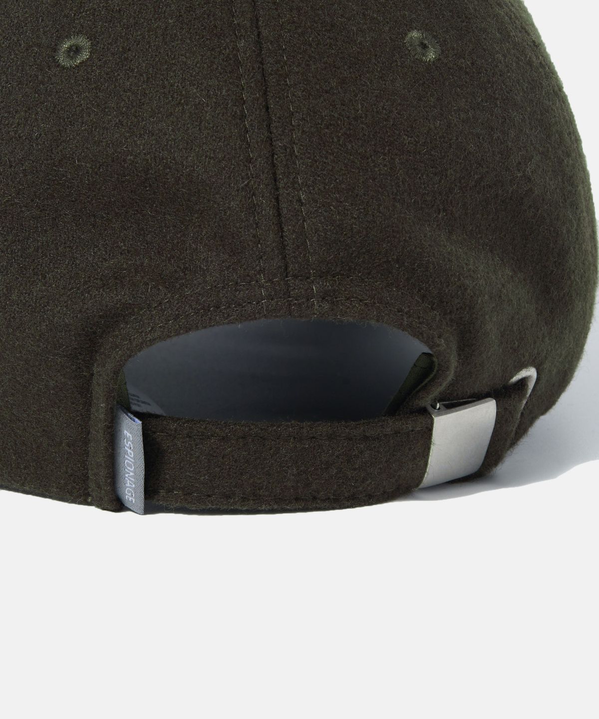 에스피오나지(ESPIONAGE) NY Skeletons Wool Ball Cap Dark Olive