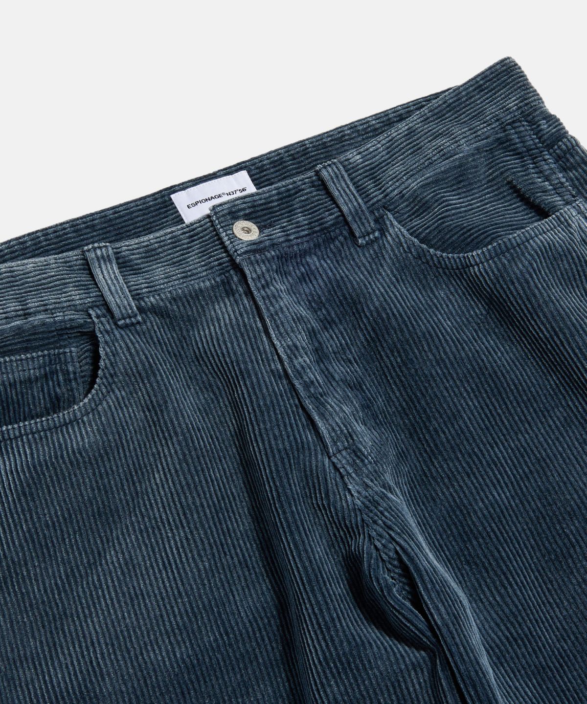 에스피오나지(ESPIONAGE) Vintage Corduroy 5Pocket Pants Washed Navy