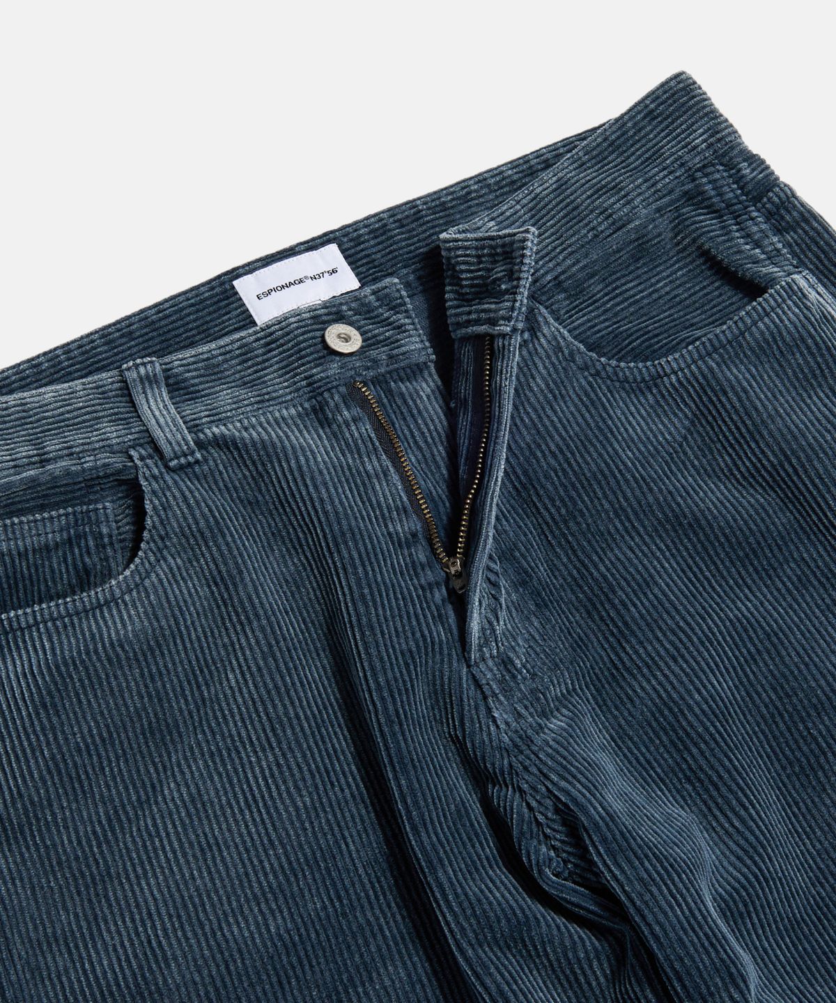 에스피오나지(ESPIONAGE) Vintage Corduroy 5Pocket Pants Washed Navy