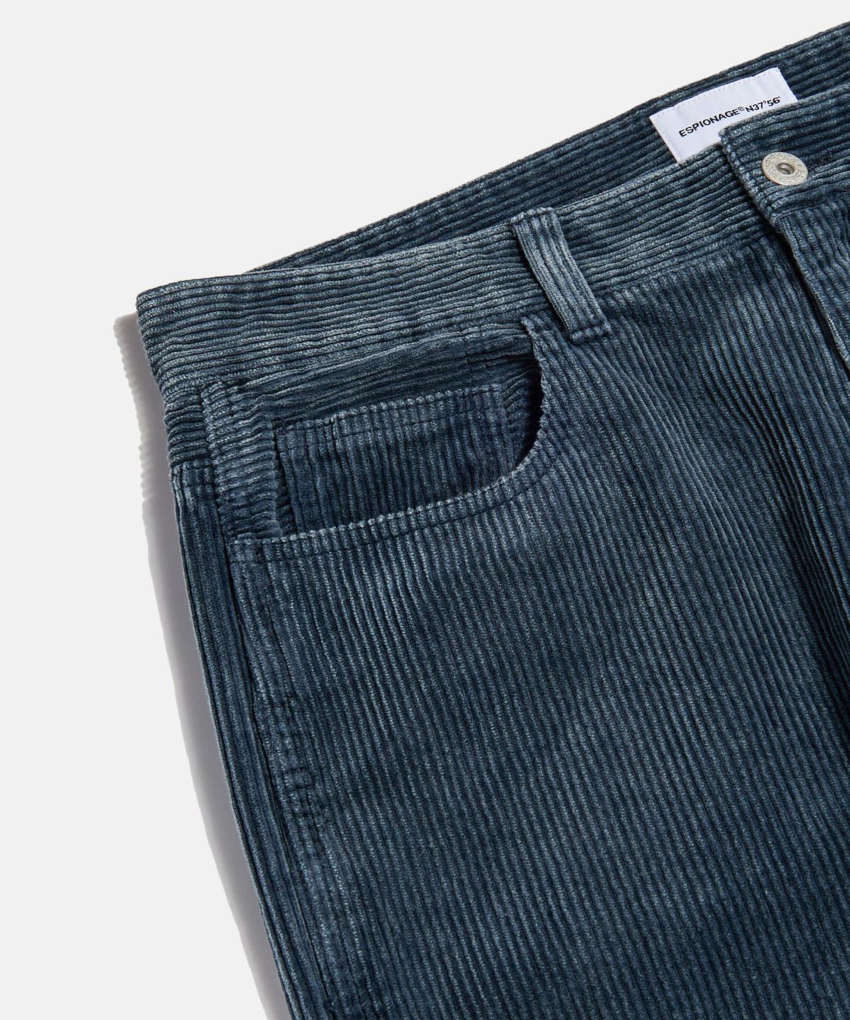 에스피오나지(ESPIONAGE) Vintage Corduroy 5Pocket Pants Washed Navy