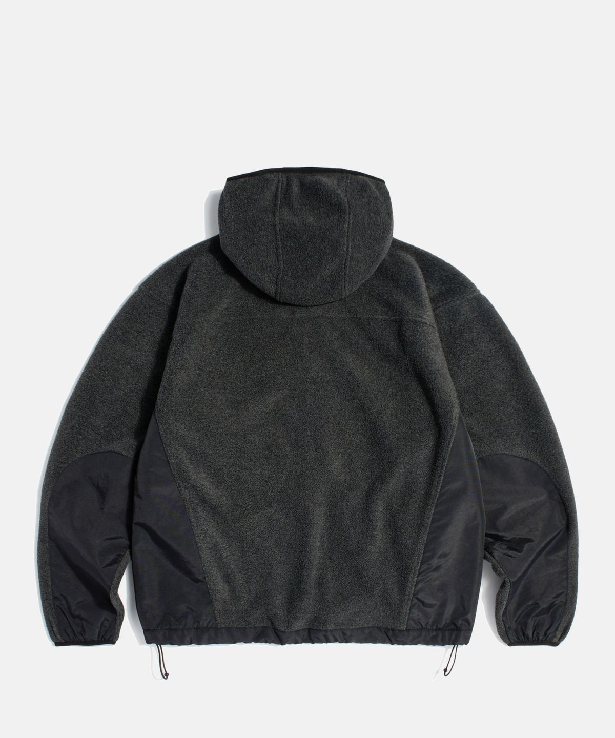 에스피오나지(ESPIONAGE) Expl. Fleece Pullover Anorak Dark Grey