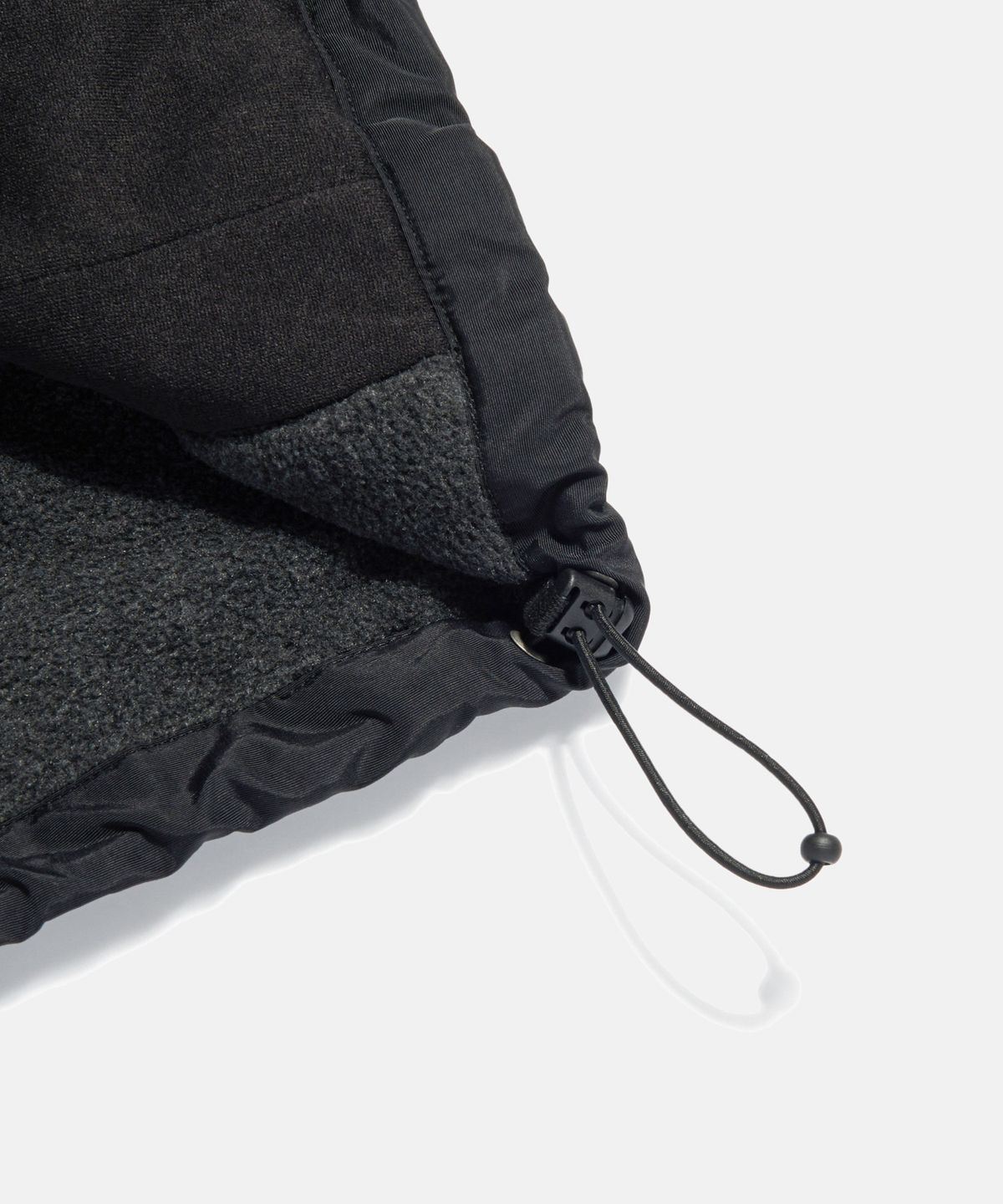 에스피오나지(ESPIONAGE) Expl. Fleece Pullover Anorak Dark Grey