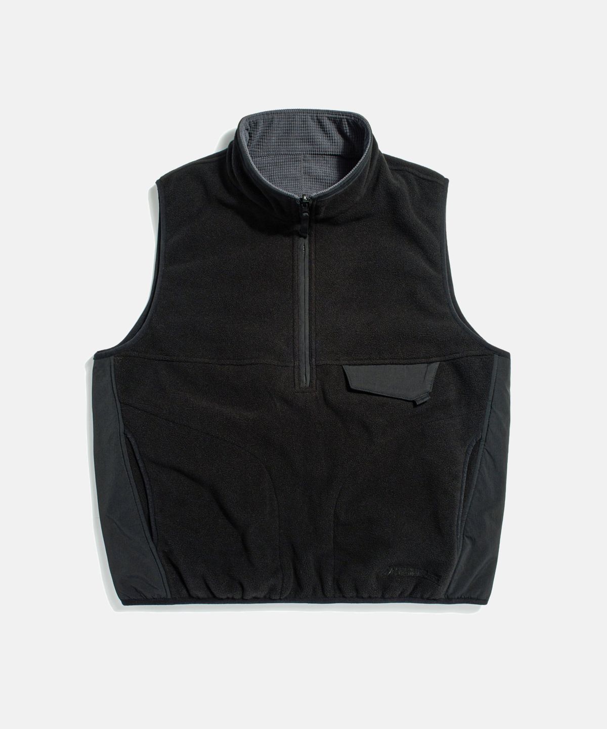 에스피오나지(ESPIONAGE) Expl. Reversible Pullover Vest Black