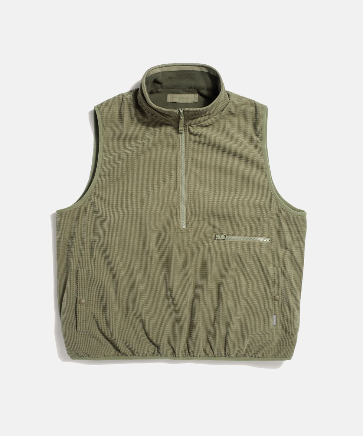 에스피오나지(ESPIONAGE) Expl. Reversible Pullover Vest Moss Green