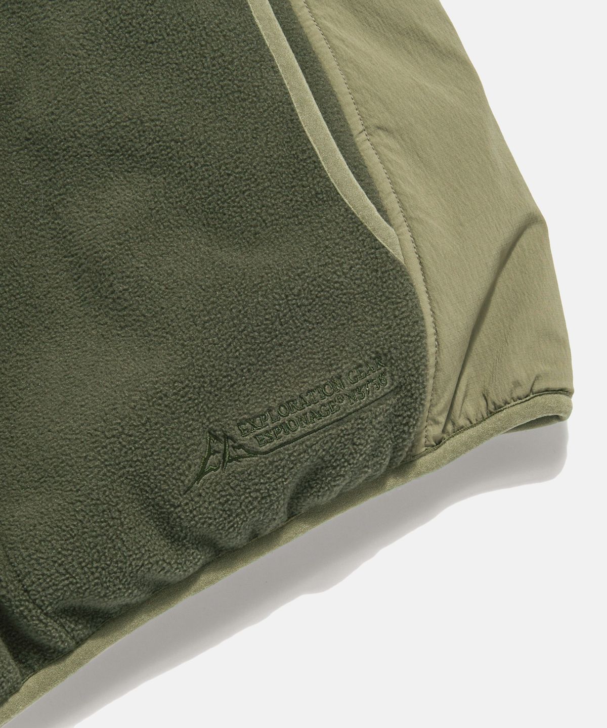 에스피오나지(ESPIONAGE) Expl. Reversible Pullover Vest Moss Green