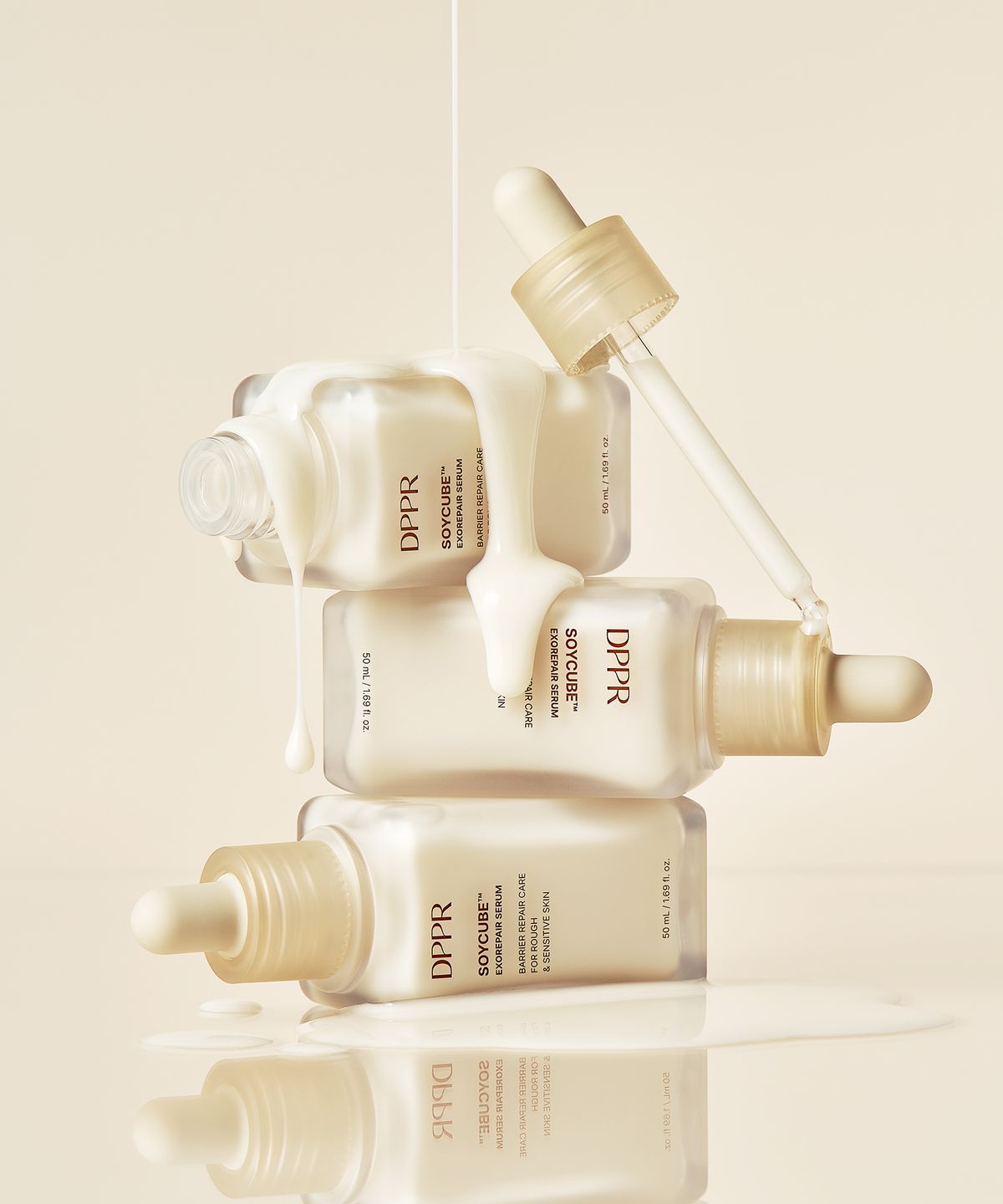 디퍼(DPPR) [소이충전 SET] 소이큐브 엑소리페어 세럼 50ml 2EA
