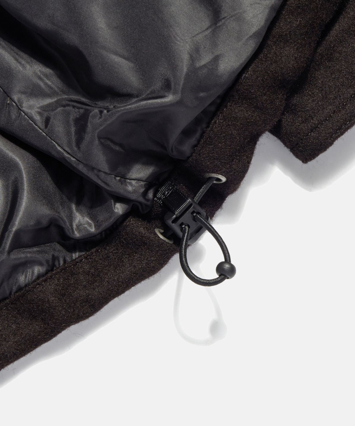에스피오나지(ESPIONAGE) Wool Blend Track Blouson Dark Brown