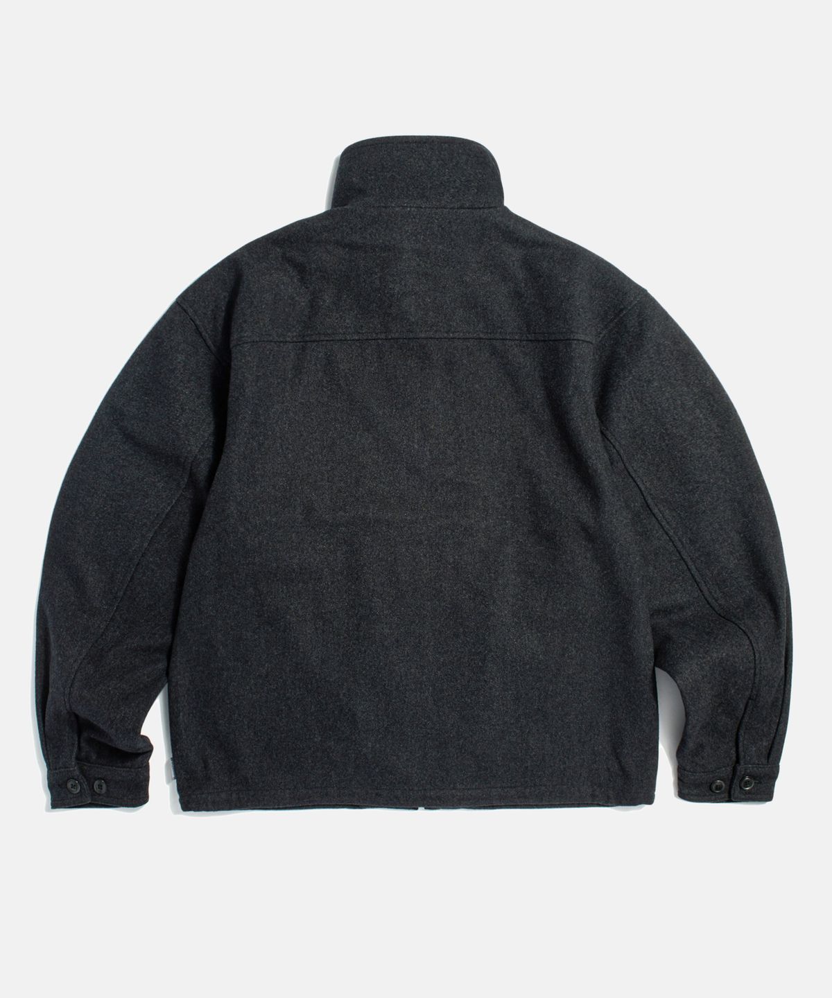 에스피오나지(ESPIONAGE) Wool Blend Track Blouson Charcoal