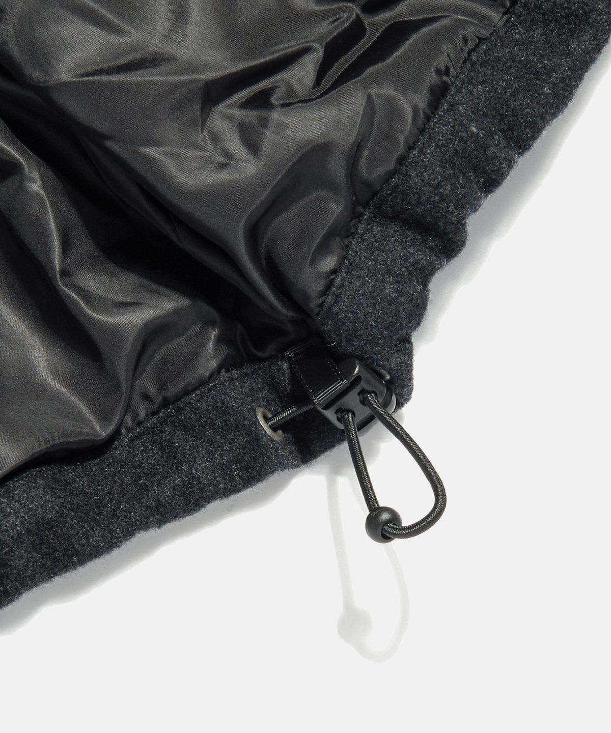 에스피오나지(ESPIONAGE) Wool Blend Track Blouson Charcoal