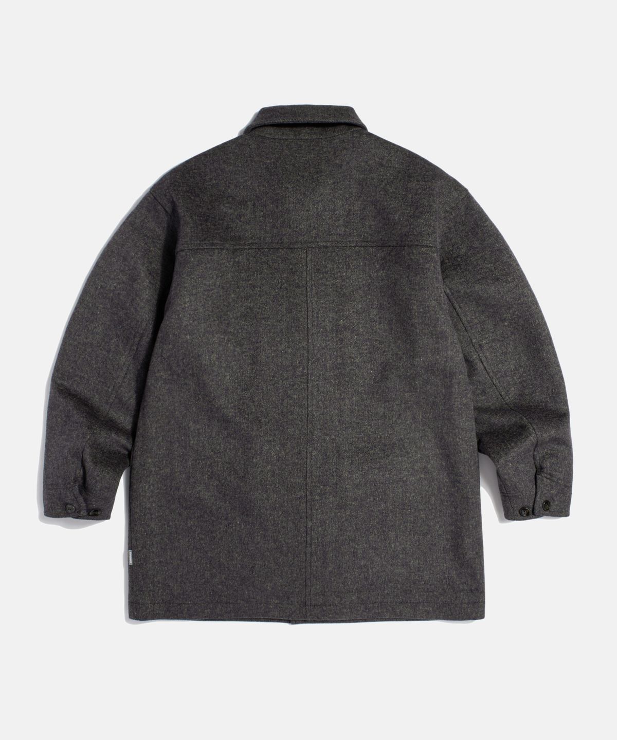 에스피오나지(ESPIONAGE) Wool Blend Car Coat Dark Dust