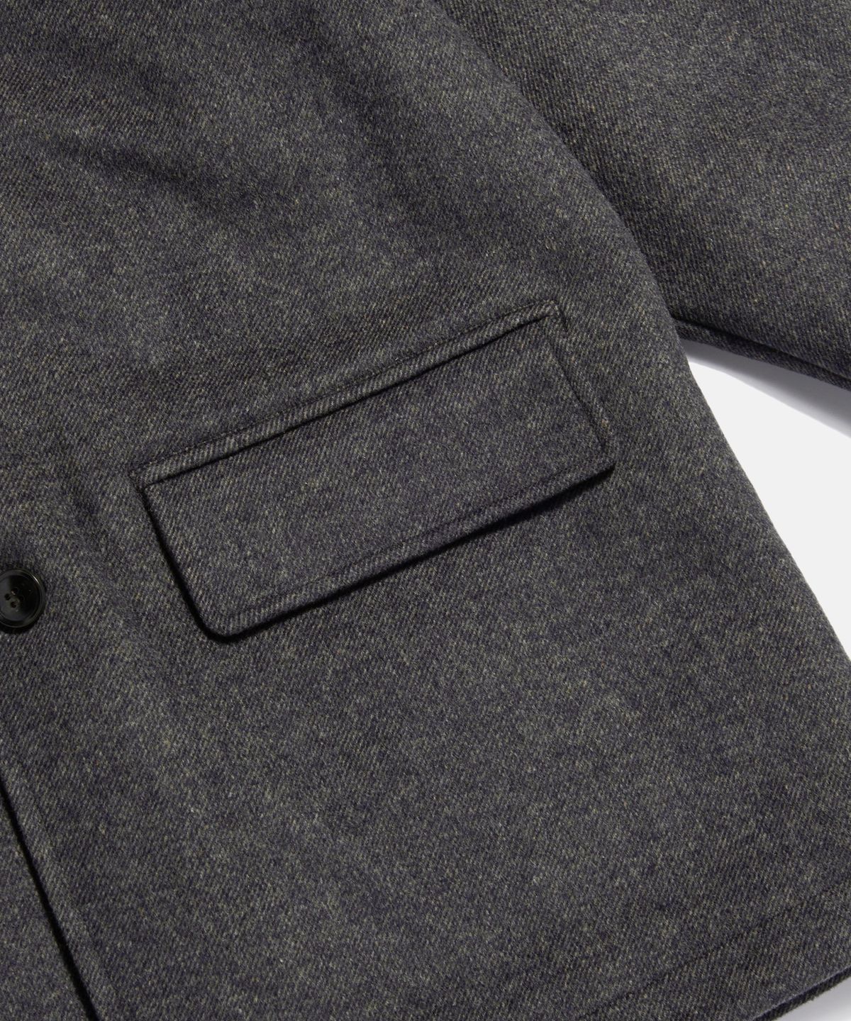에스피오나지(ESPIONAGE) Wool Blend Car Coat Dark Dust