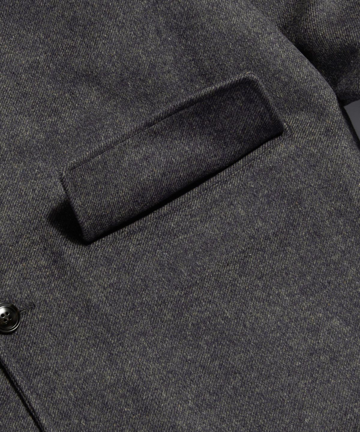 에스피오나지(ESPIONAGE) Wool Blend Car Coat Dark Dust