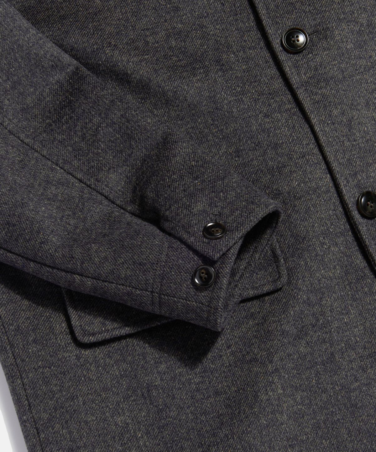 에스피오나지(ESPIONAGE) Wool Blend Car Coat Dark Dust