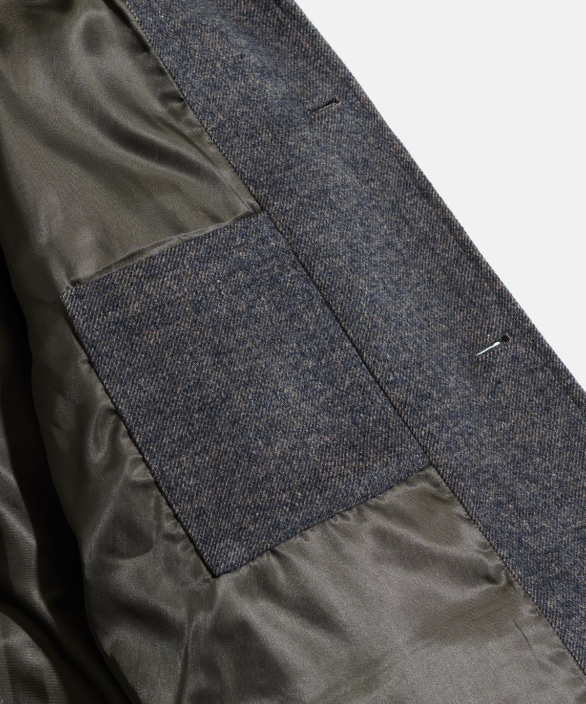 에스피오나지(ESPIONAGE) Wool Blend Car Coat Dark Dust
